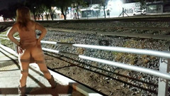 Activecouplearg: Moglie sexy in abito corto per strada sesso anale amatoriale