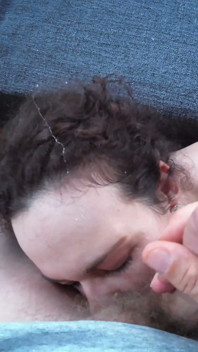 Hartes gesicht, arschfick, zungenanal, gesichtsbesamung