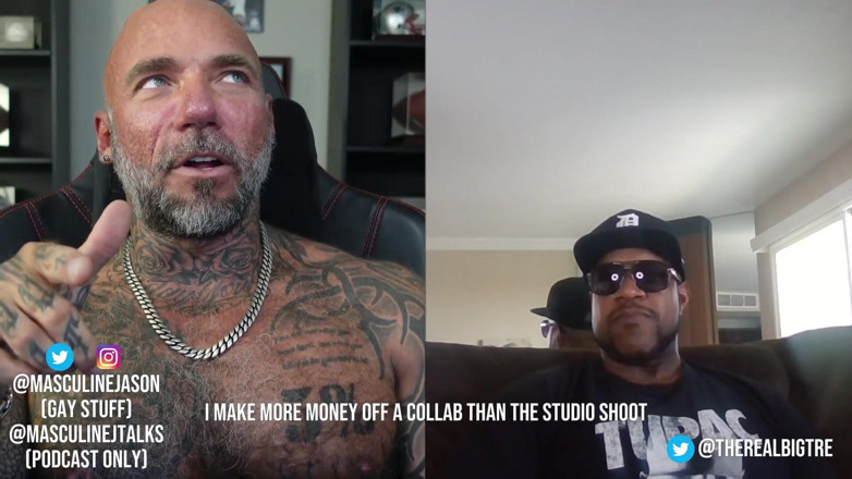 Raw and Uncensored with Masculine Jason: Porn Star Confessions - the Real Big Tre (episode 112)