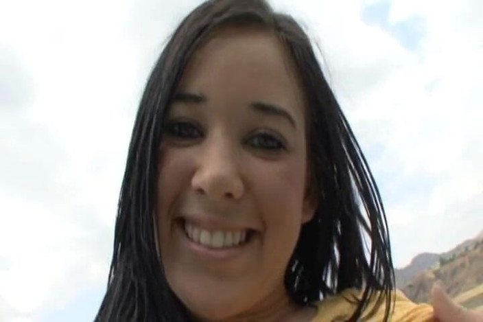 Nikky Thorne's Amateur Teen Casting: Dark Haired Teen Swallows Cum Like Milk