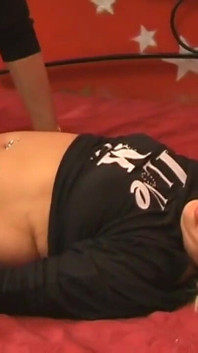 I'm here with you to face an exciting threesome with two cocks entering my pussy while filming us