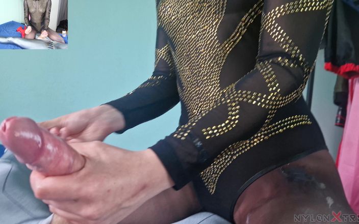 Nylon Xtreme: POV Elena Clark Leotard Masturbacja