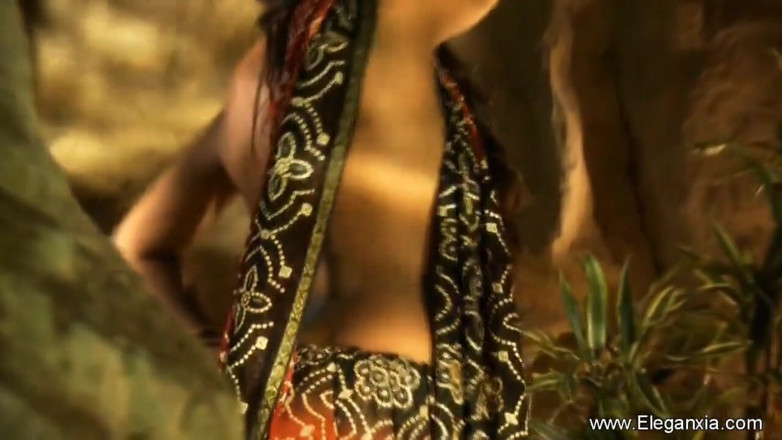Eleganxia: Incrível gata tirando a roupa com seu corpo perfeito