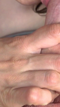 Amateur, gros plan, pipe et éjaculation dans la bouche