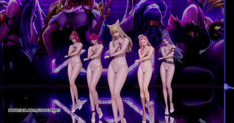 3D-Hentai Games: Somi - Was sie auf striptease warten Ahri Akali Kaisa evelynn...