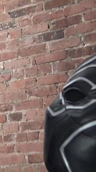 Black Panther Cosplay Breeding Hairy White Hole