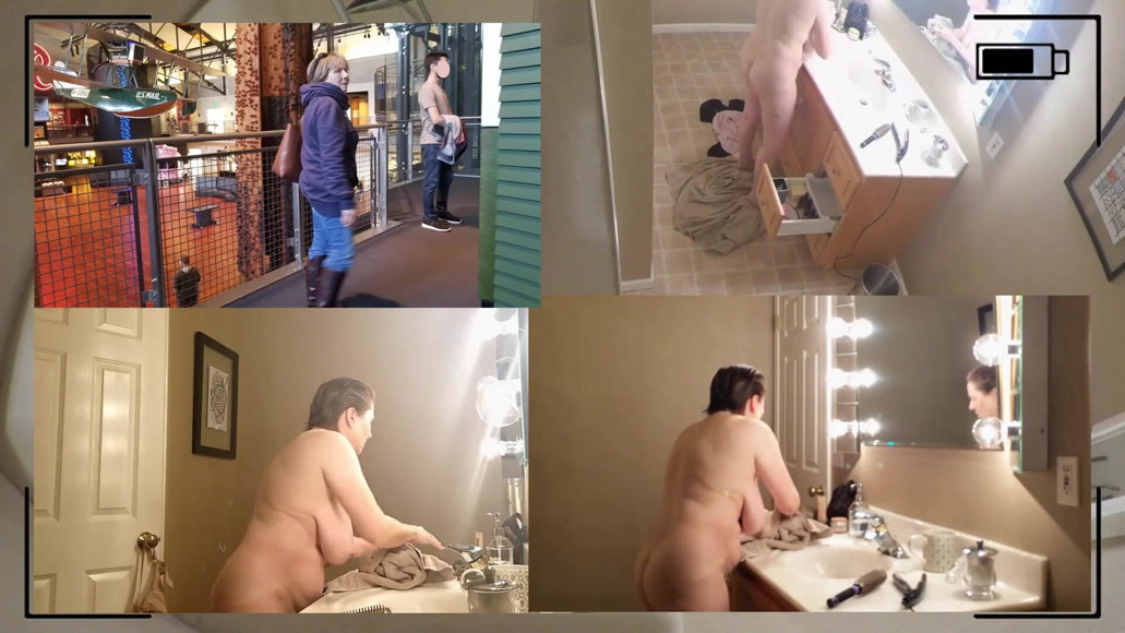 MarieRocks: Curvy sexy GILF under surveillance