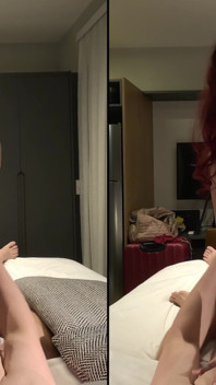 Tight latina flickvän bredvid kantad sedan knullad hårt - naturliga bröst cumshot