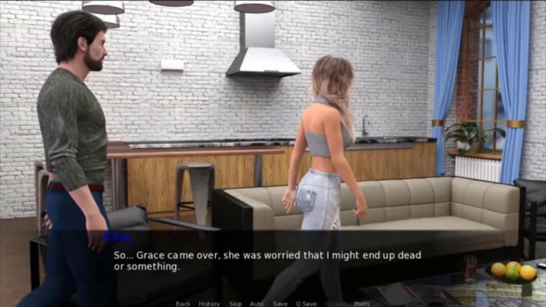 Visual Novels: Сосновий водоспад, частина 12