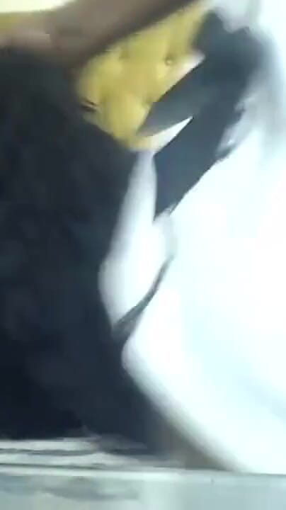 Legendary Booty Overdose: Awek montel hitam mengusik dalam pakaian dalam