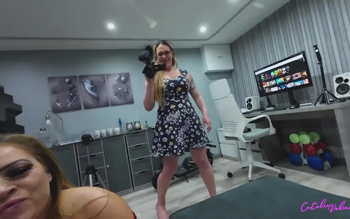 Catalia's Epic Filth: Pompino per nerd con la signora della macchina fotografica che...