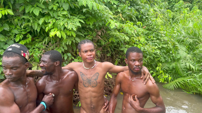 Baddestboyx: Pazza spaventosa scena all'aperto parte 3