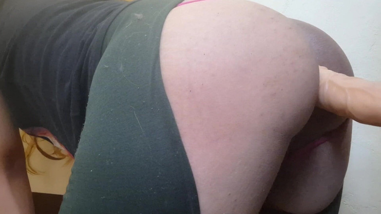 fermerino: Блондинку-транса С Большой Задницей Трахнули В Анал И Огромный Кримпай