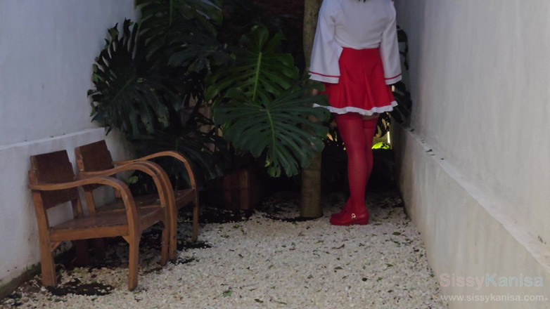 SissyKanisa: Sluty Miko Sissy Kanisa Part 2: Outdoor Walk in a Rock...