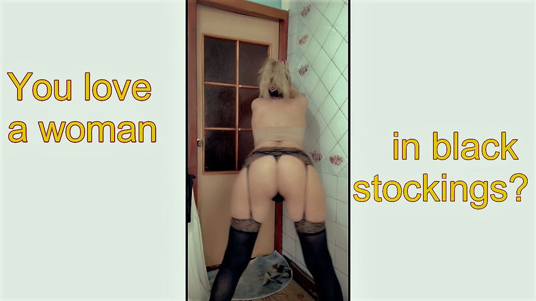 Lukerya: Seksi Lukerya'nın mutfakta büyük yuvarlak götü twerk yapıyor