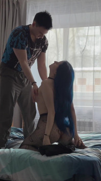 18岁继姐肛交并吃精液，肛交到嘴巴，丰满自然胸美女
