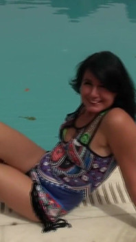 Horny 3-hole Slut Filled at Fan Date