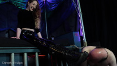 Domestic femdom: Její osobní čistič bot