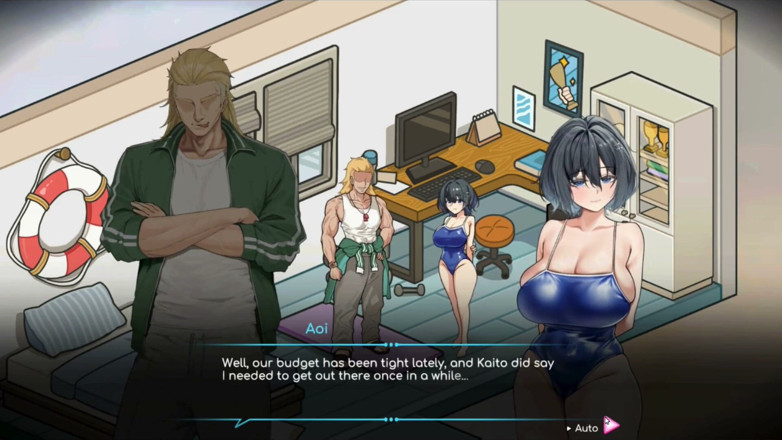 NSFWOtaku: Permainan hentai - adegan galeri seks pembantu peribadi regangan dan bdsm -...