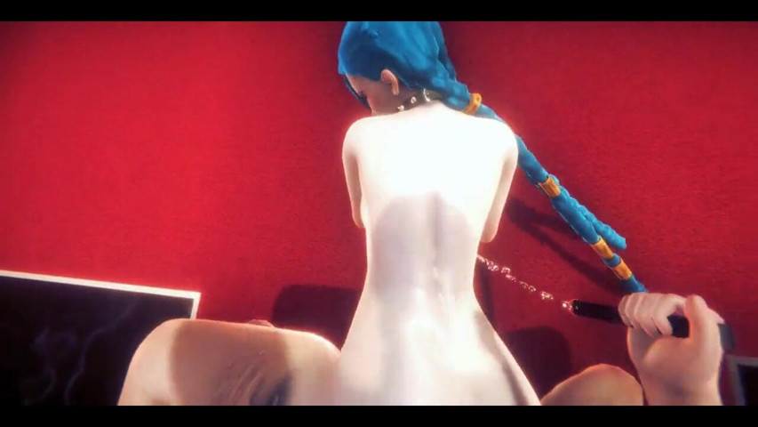 Lol Hentai - Jinx Tied up Like a Bitch Gets Fucked - Japanese Asian Manga Anime Film Game Porn (HentaiTubes)