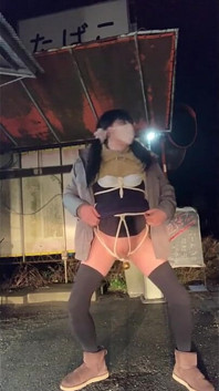 독립 훈련 No64 로프 타이 노출 야간 걷기