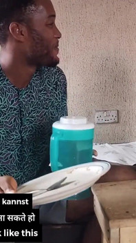 Apenas estudante graduada dotada por amigo de confiança e tocada inapropriadamente ... Nollywood