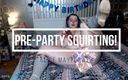 Alice Mayflower Productions: Volles video - Squirting vor der party!
