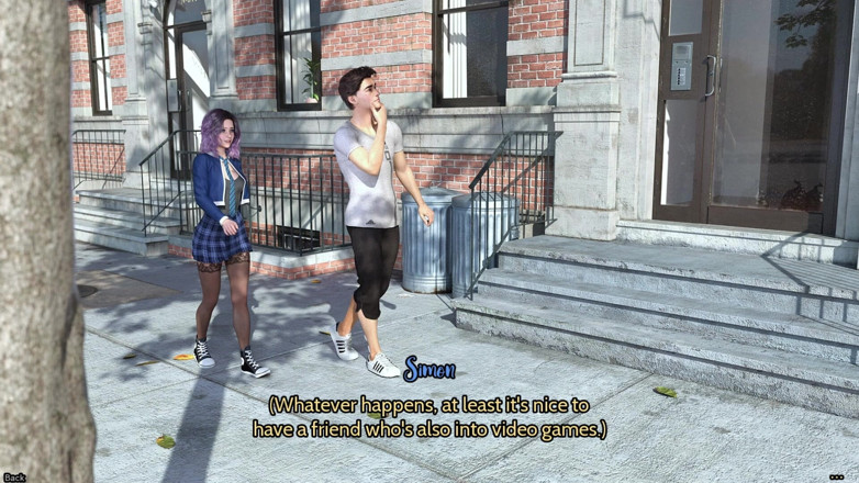 3D Cartoon Porn: Fresh Women 8 - Julia & Simon Strip Video Game - Loser Loses Clothes