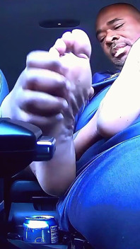 Auto-session Füße verehren mit @amazon_godess_ footjob und selbst handjob-kombination