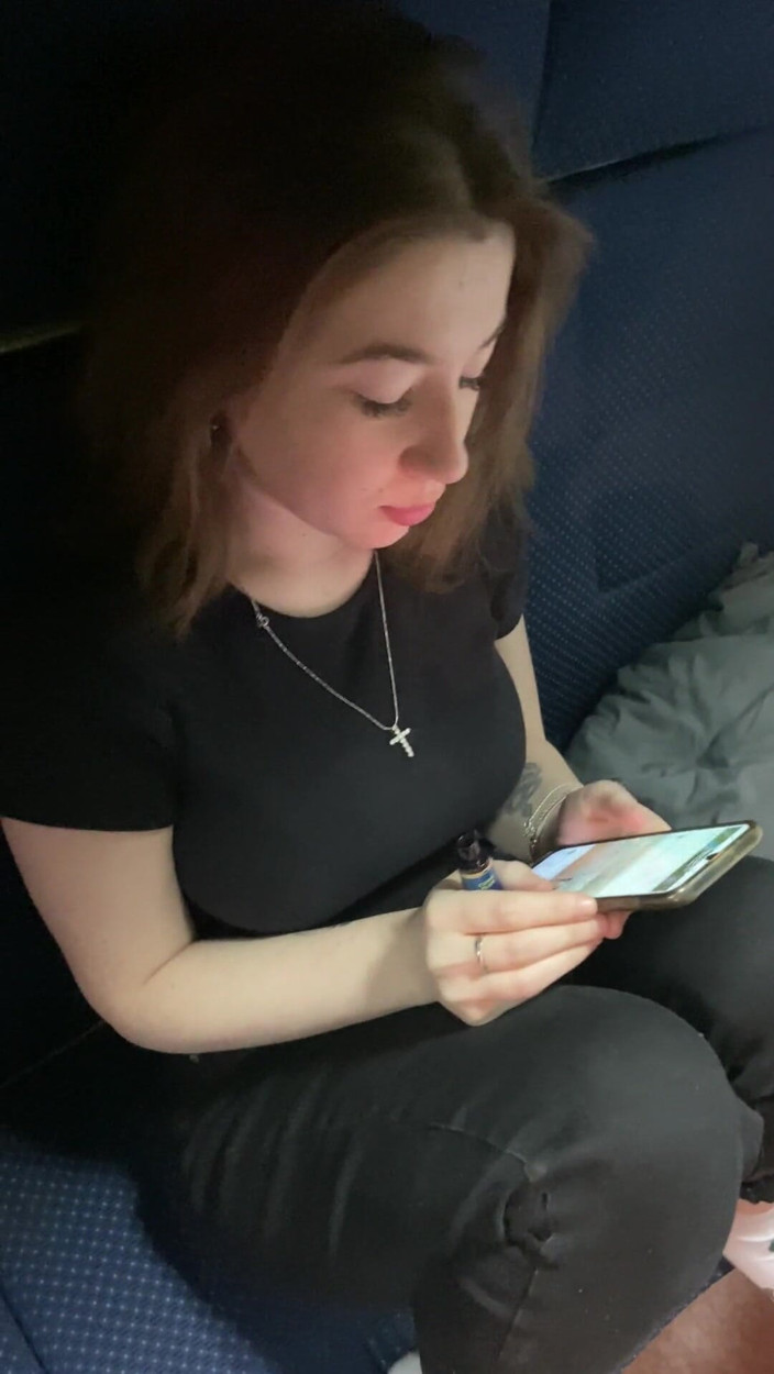 Milana Milka: Rude Ferry Compartment, Rude Passenger Fucked