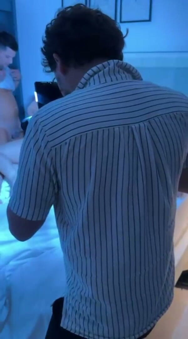 celestealba: Brother-in-law Share a Bed Behind the Scenes