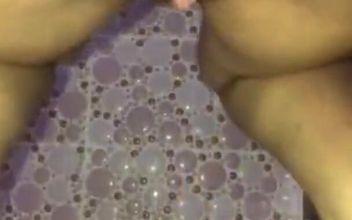 Cock Hungry Girl in Bathroom Masturbates Until Ass Is Destroyed