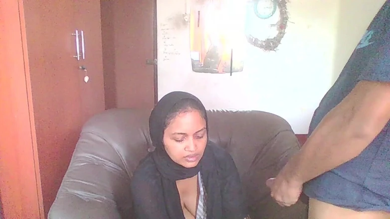 Tina Baby: Behind the Scenes of Hijab Office MILF Had a Visitor...