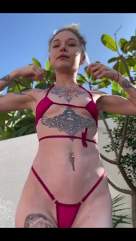 Enjoying the Sun Day One of My Fav Bikinies so Far Do You Like It