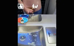 Fofa adolescentes, boycum grosso no avião