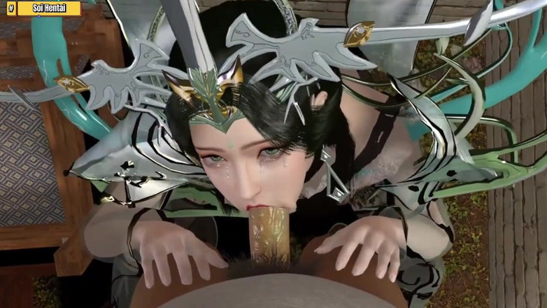 Soiyu Hentai: 3 boyutlu hentai (v42) - kraliçe ve 2 vücut koruması bölüm 1