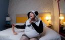 PornoJuice: Sally panda bBW lutscht monsterschwanz mit sally o&amp;#039;malley