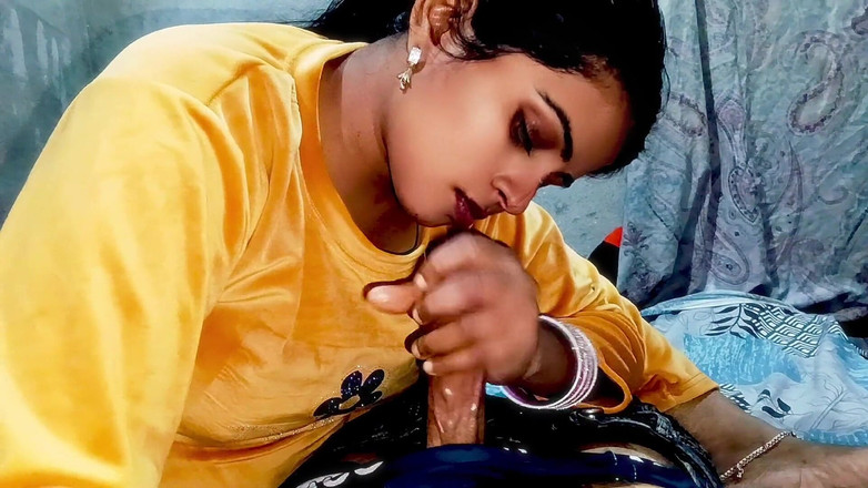 Sexy_girl_nehu: Klaarkomen in de mond Indische zeer mooie Bhabhi pijpbeurt met...