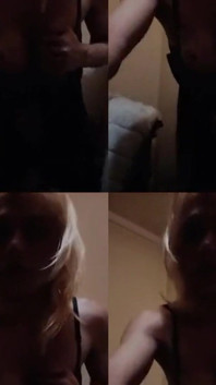 Masturbating transexual
