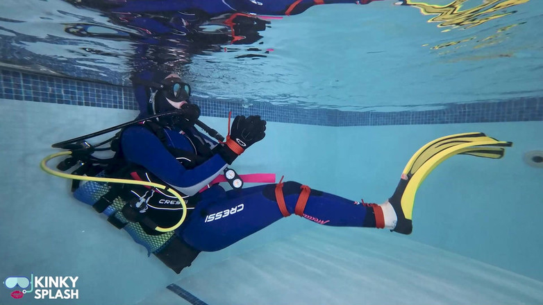 UKCuteGirl: Bound &amp; Submerged: Scuba Agent Interrogation