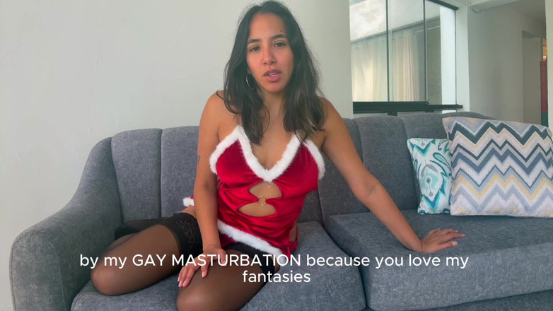 Goddess Alexa femdom: Masturbasi gay untuk kontol teman kantormu