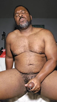 Black Cock Rock Hard Cumming