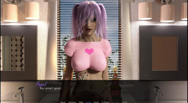 EroticKrisso: Unleashed Angel - banyo eğlencesi ve üvey anne oral seks