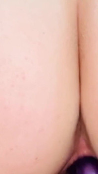 Fucking My Pretty Pink Pussy with a Dildo