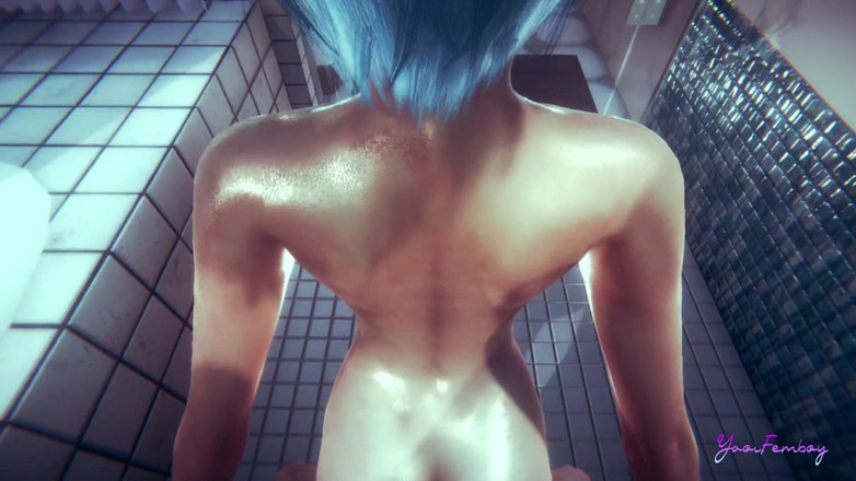 Yaoitube: Yaoi effeminato video con punto di vista blue succhia un...