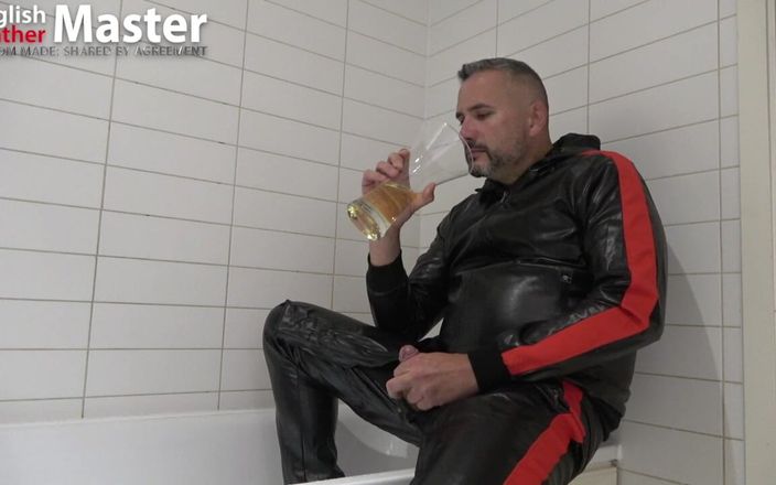 EnglishLeathermaster: 통통한 언컷 아빠의 피스와 침