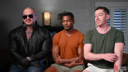 Taken rough: The Spice of Pain Jake Klerin, Davin Strong, and Sean...