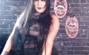 Abby Anna: Virginia Slim 120s Goth Smoking MILF