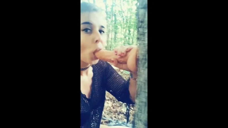 Alli Anderson: Outside Sucking and Playing