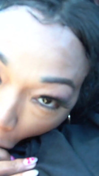 Gorgeous Ebony Babe - Harley Dean - F8 Ferrari Blowjob